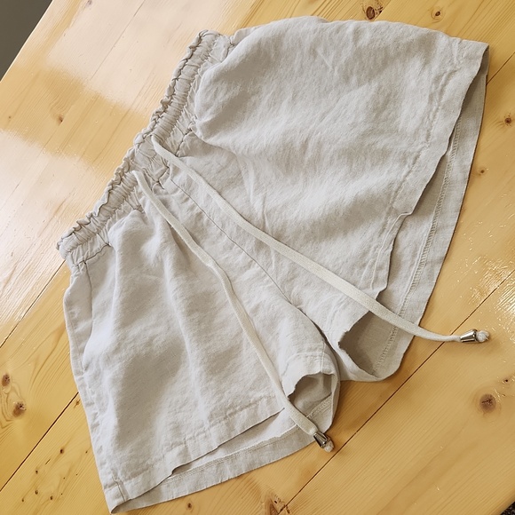 Princess Polly Linen Shorts Size 8 - Picture 8 of 14
